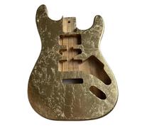 Corpo Di Chitarra Elettrica In Legno Kit Di Sostituzione Specifico Per Il Corpo Della Chitarra Elettrica Per Principianti Ed Adulti(Gold)
