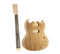 Corpo Di Chitarra Elettrica In Legno Kit Fai Da Te Per Pickup Humbucker Per Chitarra Elettrica Corpo In Sapele Non Assemblato