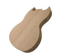 Corpo Di Chitarra Elettrica In Legno Materiale Grezzo Per Corpo Di Chitarra Elettrica In Legno Di Okoume