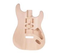 Corpo Di Chitarra Elettrica In Legno Parti Del Corpo Della Chitarra Elettrica In Tiglio Fai Da Te Per Gli Amanti Della Musica(ST01 DT)