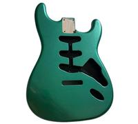 Corpo Di Chitarra Elettrica In Legno Parti Di Ricambio Per Il Corpo Della Chitarra Elettrica ST Per Amanti Della Musica Accessori Fai Da Te(Green)