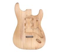 Corpo di chitarra incompiuto in stile ssh corpo di chitarra elettrico strumento musicale fai -da -te piulowhia legno leggero fori liscio per i costruttori di chitarra ed