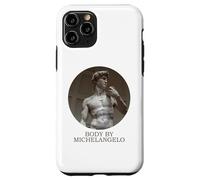 CORPO DI MICHELANGELO Divertente Rinascimento Medievale David Custodia per iPhone 11 Pro