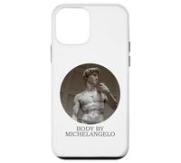 CORPO DI MICHELANGELO Divertente Rinascimento Medievale David Custodia per iPhone 12 mini