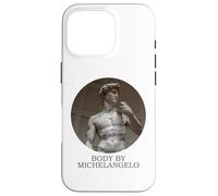 CORPO DI MICHELANGELO Divertente Rinascimento Medievale David Custodia per iPhone 16 Pro