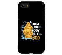 Corpo di un dio divertente Buddha sarcastico antica divinità Custodia per iPhone SE (2020) / 7 / 8