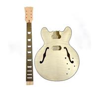 Corpo E Manico In Acero Semilavorato Per Chitarra Elettrica Fai-da-te Incompiuto Corpo In Striscia Di Filetto Per Rilegatura Per Chitarra In ABS