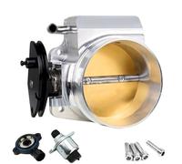 Corpo Farfallato Corpo Farfallato LS Da 92 Mm/102 Mm Con Sensore TPS IAC Per Cadillac Per CTS Per Serie V 2004-2005 E 2006-2007 Throttle Position Sensor(LRD-D102 Silver KZ)