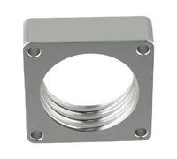 Corpo farfallato Distanziale per acceleratore in alluminio a 4 bulloni Off-Road Adventures compatibile con motori da 4,0 l, kit di facile installazione Farfalla motore