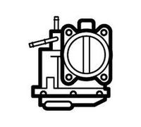 Corpo farfallato NRF 408103 per AUDI A3 (8V1, 8VK) 1.5 2017-2017
