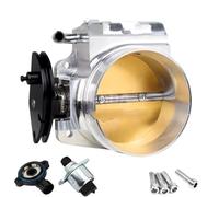 Corpo Farfallato Per LSX LS1 LS2 LS3 LS6 LS7 Valvola di aspirazione dell'aria Drive By Wire 92 mm/102 mm Corpo farfallato LS con sensore TPS IAC(LRD-D92 Silver-KZ)