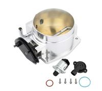 Corpo Farfallato Per Pontiac Per Firebird Per Formula Per Trans Per AM LS1 LS2 LS3 Collettore Aspirazione 4 Bulloni Valvola Farfalla Corpo Farfallato(92mm Silver)