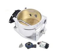 Corpo Farfallato Per Pontiac Per Firebird Per Formula Per Trans Per AM LS1 LS2 LS3 Collettore Aspirazione 4 Bulloni Valvola Farfalla Corpo Farfallato(102mm Silver)