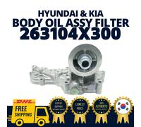 Corpo filtro olio ORIGINALE OEM Hyundai Kia Terracan 263104X300