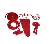 Corpo Gomma Kit Completo Rosso Colore Vbb Vnb Sprint Super Sportique Vespa