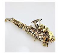 Corpo In Argento Tasti Dorati Sassofono High-pitched Curvo Sib Giapponese Structural Craft Sax High-pitched Professionale Sassofono per principianti Kit