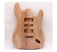 Corpo In Legno Di Okoume Senza Funzione Di Controllo Foro Colore Legno Canna Di Chitarra Non Finita Parti Di Chitarra Elettrica Fai Da Ted corpo della chitarra fai da te