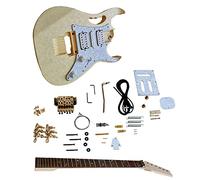 Corpo In Tiglio Tastiera In Palissandro Manico In Acero Kit Completo Di Accessori Per Chitarra Elettrica Fai-da-te kit per chitarra elettrica incompiuto