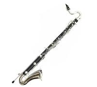 Corpo In Tubo ABS Clarinetto Tono Basso In Sib Chiavi Placcate Argento Kit Clarinetto Con Custodia E Accessori