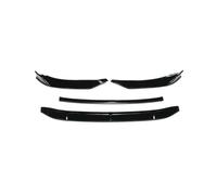 corpo labbro paraurti anteriore auto Per VW Per Passat B8 2017 2018 2019 Paraurti Anteriore Spoiler Labbro Kit Carrozzeria Inferiore Diffusore Splitter Tuning Guard ABS(Gloss Black)