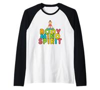 Corpo Mente Spirito Maglia con Maniche Raglan