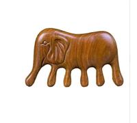 Corpo Meridiano Massaggio Pettine Sandalo Elefante A Forma di Largo Denti Pettine Agopuntura Terapia Liscio Guasha