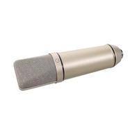 Corpo Microfono a Condensatore in Metallo Xlr Struttura Mesh Oro Elegante | Riduce Rumori da Manipolazione e Plosive, Controllo Vibrazioni, per Podcast e Voiceover