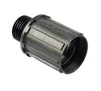 Corpo mozzo in acciaio con rondella per mountain bike bicicletta 8 10 11 velocità cassetta compatibile con Fastace sostituzione uso (cuscinetto nero 8-11s)