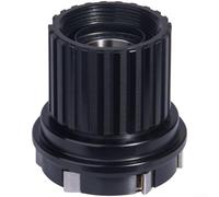 Corpo mozzo MTB in lega 7075 a sei pedane, nero, base mozzo bicicletta M6100 M8100 compatibile Light Seven Speed Hub Shell NBK6802 cuscinetti per mountain bike mozzo posteriore corpo 70,5 g Ultralight