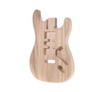 Corpo per Chitarra Artigianale Incompiuto Corpo per Chitarra Elettrica in Legno di Noce di Candela Corpo per Chitarra A Botte per Chitarra Accessori per Parti Fai da Te (Color : Candlenut)