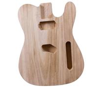 Corpo Per Chitarra Elettrica Fai Da Te Paulownia Fatto A Mano Non Finito Stile Bolt-on Posteriore Non Forato Per Corpo Di Ricambio Lethier