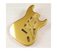 Corpo Per Chitarra Elettrica In Legno Di Pioppo Barilotto Per Chitarra Elettrica Fai Da Te Multicolore(Gold)