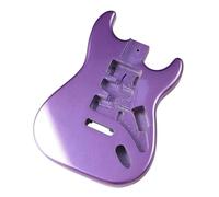 Corpo Per Chitarra Elettrica In Legno Di Pioppo Di Colore Viola Metallizzato, Parti Per Chitarra Fai Da Te, Canna Per Chitarra, Larghezza Tasca 5,7 Cm