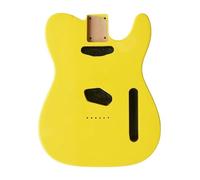 Corpo Per Chitarra In Legno Di Ontano Colore Giallo Chiaro Per Chitarra Elettrica Corpo Lucido Rifinito Per Parti Di Costruzione Di Kit Per Chitarra TL