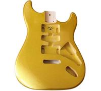 Corpo Per Chitarra Incompiuto Accessori Fai Da Te Per La Modifica Del Corpo In Pioppo Per Chitarra Elettrica ST(Gold)