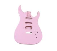 Corpo Per Chitarra Incompiuto Corpo Della Chitarra Elettrica Rosa Lucido Con Foro Per Pickup SSH