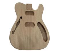 Corpo Per Chitarra Incompiuto Corpo Per Chitarra Elettrica HH HS SS In Mogano Grezzo F Hole Fai Da Te Sostituzione Per Parte TL Barile(HH)