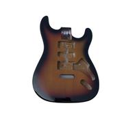 Corpo Per Chitarra Incompiuto Il Corpo In Ontano Sunset In Tre Pezzi È Adatto Per La Chitarra Elettrica Single Shake ST