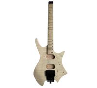 Corpo Per Chitarra Incompiuto Kit Chitarra Elettrica Senza Paletta Fai Da Te Liutaio Professionista Corpo In Mogano, Manico In Impiallacciatura Di Acero