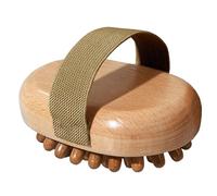 Corpo Per Spazzola Per Massaggio, Pennello A Pressione Meridi-ana, Pennello Per Massaggio Al Cuoio Capelluto In Legno, Cuscino Per Aria Del Cuoio Capelluto Per Cuo-io Spa Per Cumuliale