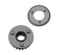 Corpo Puleggia Albero Centrale 20T Ricambi Per 3Racing Cero Per Sport 1/10 | E ricambi per trasmissione RC Touring Car Puleggia centrale 20T per trasmissione fluida e duratura Parti
