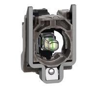 Corpo pulsante LED 24 120V metallo bianco ZB4BVBG1