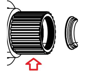 Corpo ruota libera Microspline per ZM2SL e ZR1