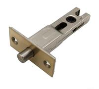 Corpo singolo per serratura a lingua, per porte WC da interni, con viti, offre un blocco affidabile e funzionalità di privacy (Y60# -6 * 6-oro)