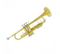 Corpo Tromba In Ottone Dorato Si Bemolle Strumento A Fiato Tromba Standard Portatile Professionale