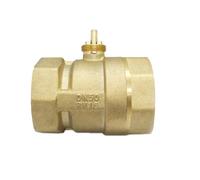 Corpo valvola a sfera in ottone con filettatura motorizzata elettrica DN50 1 pz