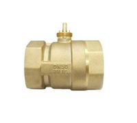 Corpo valvola a sfera motorizzata con filettatura BSP a 2 vie in ottone DN50