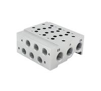 Corpo Valvola Solenoide A 5 Porte Serie SS5Y5-41 Con Collettore For Scarico Aria SY5140 SY5240(SS5Y5-41-06)