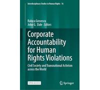 Corporate Accountability for Human Rights Violations: Civil Society and Transnational Activism Across the World: 16