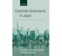 Corporate Governance in Japan (Tascabile)